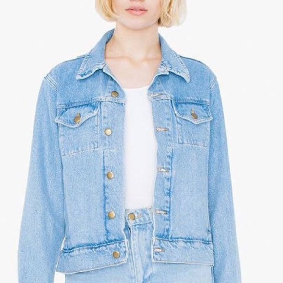 denim jacket sky blue